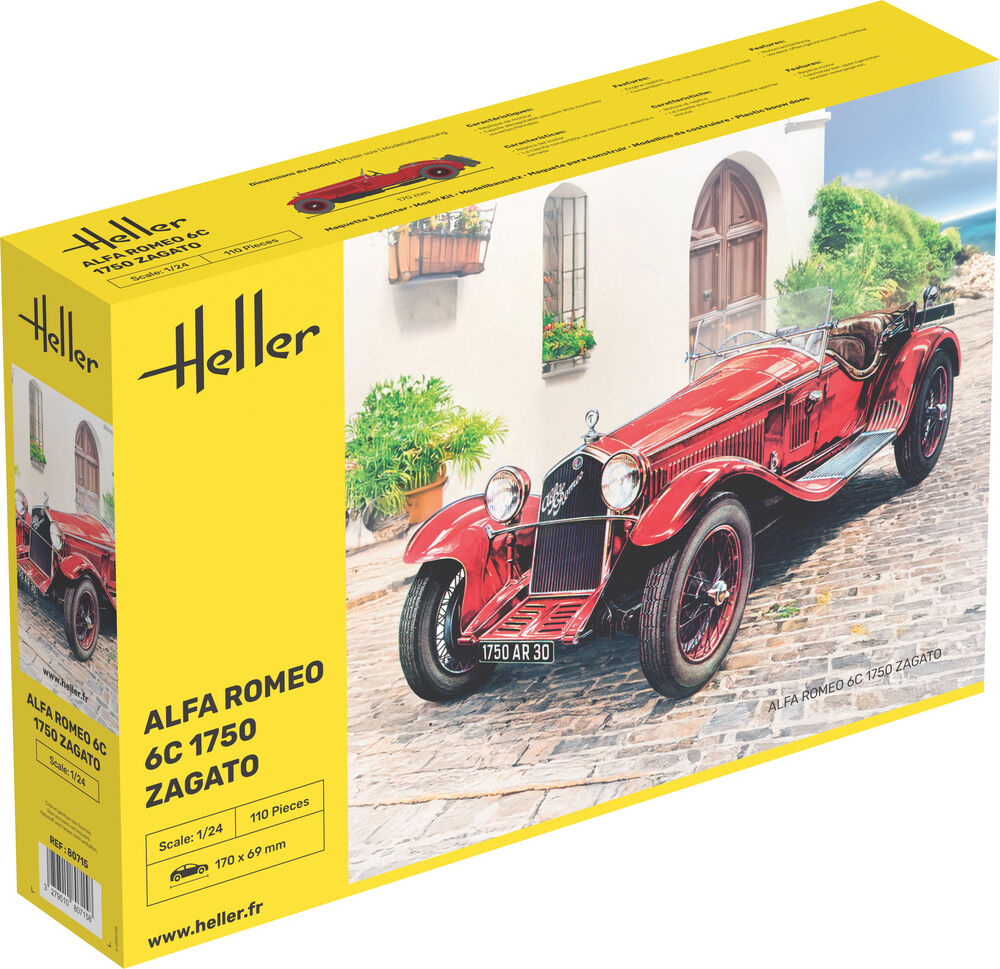 Alfa Romeo 6C 1750 Zagato 1/24 – Heller