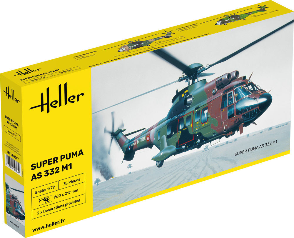 Super Puma AS 332 M1 1/72 – Heller