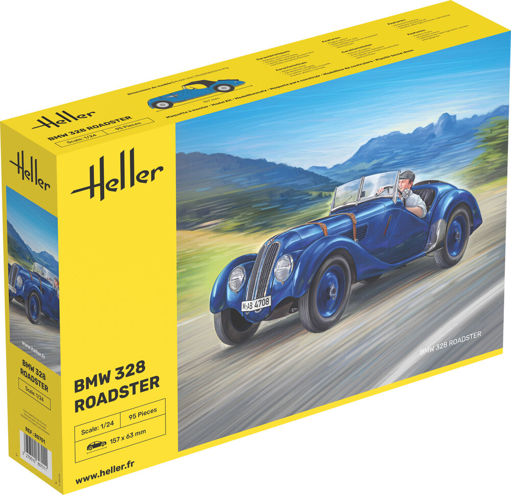 BMW 328 Roadster 1/24 – Heller