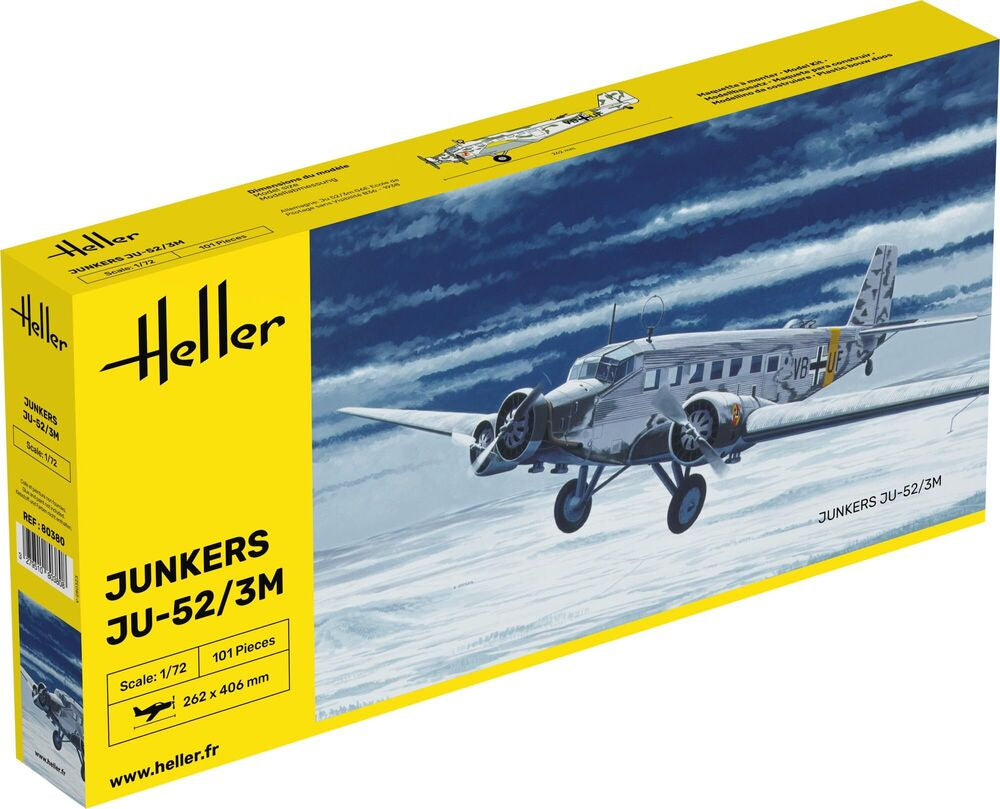 Ju-52/3m 1/72 – Heller