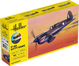 STARTER KIT P-40 Kitty Hawk 1:72
