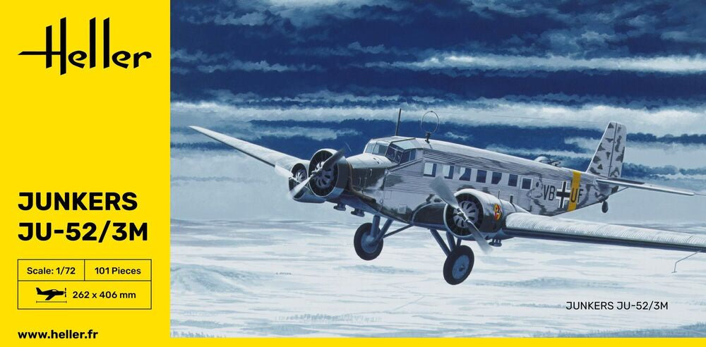 Ju-52/3m 1/72 – Heller