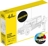 STARTER KIT Citroen Mehari Gendarmerie 1:24