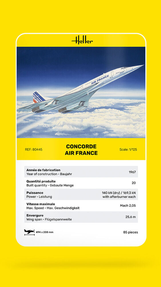 Concorde AF 1/125 – Heller