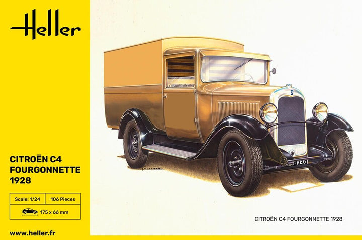 Modèle Réduit Citroën C4 Fourgon 1/24 Par Hachette Modèle Réduit Citroën C4 Fourgon 1/24 Par Hachette