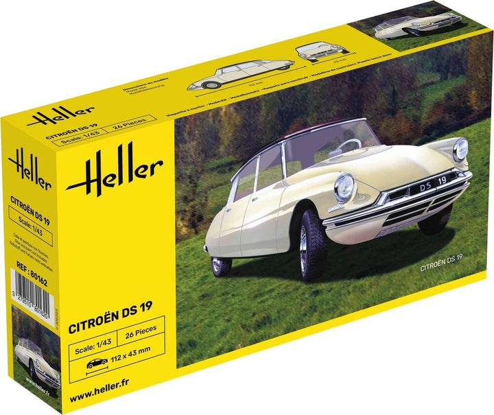 Citroën DS19 Phares jaunes BUSCH BUS-48002 Citroën DS19 Phares jaunes BUSCH BUS-48002