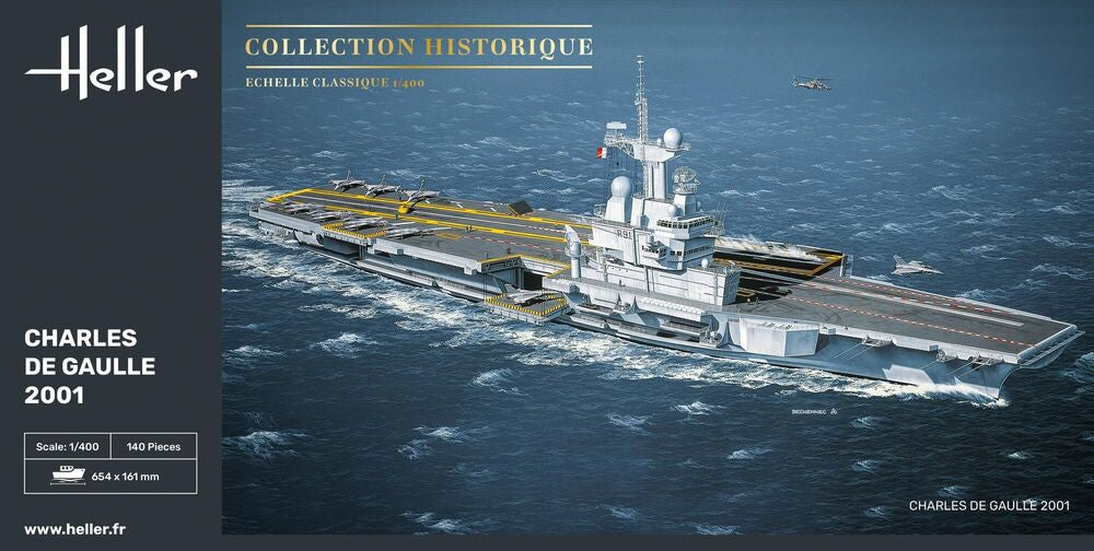 Charles de Gaulle 1/400 – Heller