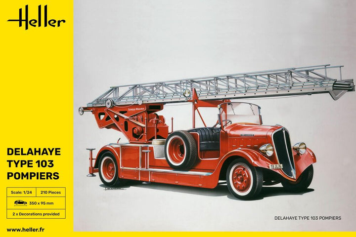 Grande échelle De Pompiers JEP Delahaye - 43 Cm - Métal - Occasion