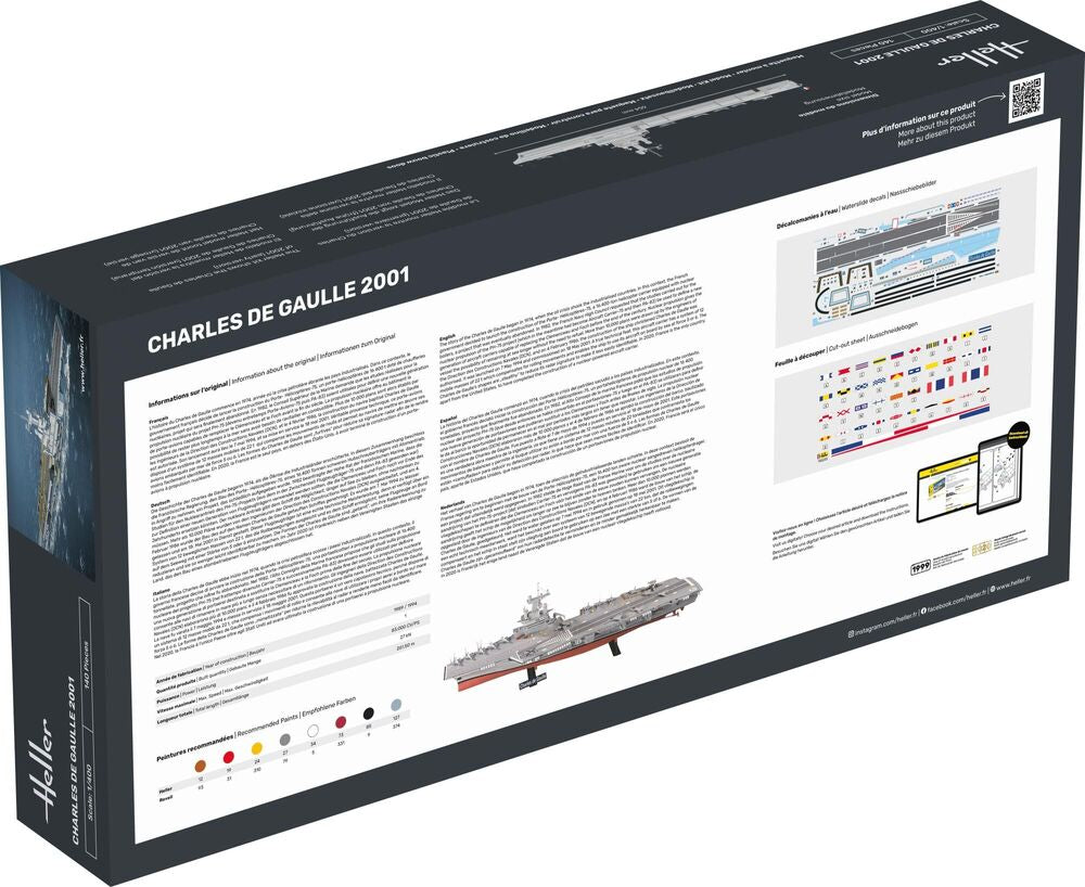 Charles de Gaulle 1/400 – Heller