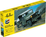 STARTER KIT US 1/4 Ton Truck 'n Trailer 1:35