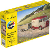 STARTER KIT Citroen HY + Goods Trailer 1:24