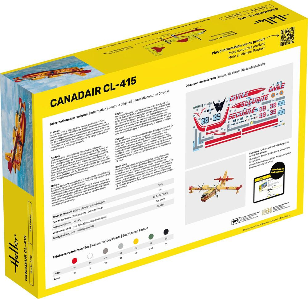 Canadair CL-415 1/72 – Heller